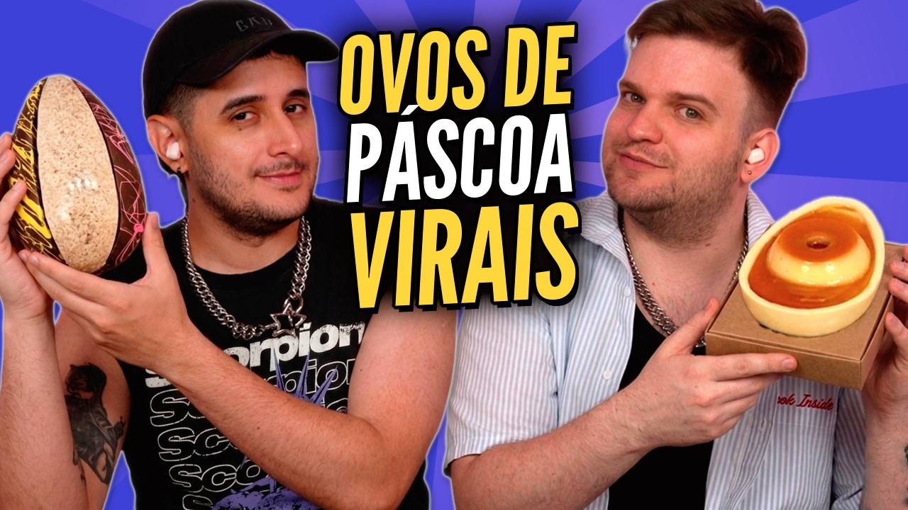 Os OVOS de PÁSCOA mais VIRAIS do TikTok