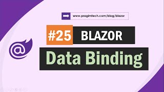 Blazor data binding