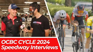 OCBC Cycle 2024 Speedway Championships Interviews & Bike Checks | Oompa Loompa Cycling