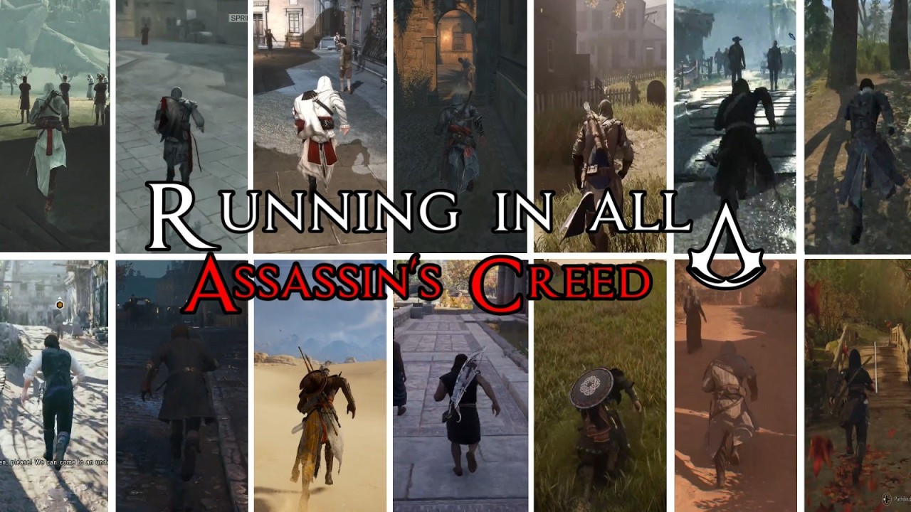 Running Animation From Every Assassin's Creed | 2007 - 2025 - YouTube