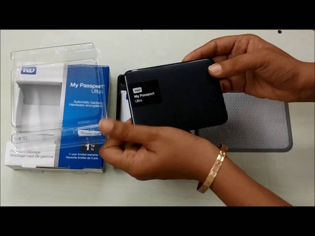 WD My Passport Ultra 1TB Hard Disk Unboxing and Review | Best Portable Hard Disk