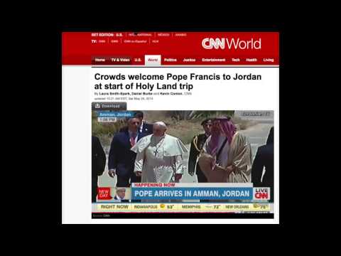 Pope Francis Shakes Up Middle East Literally! @twclark66