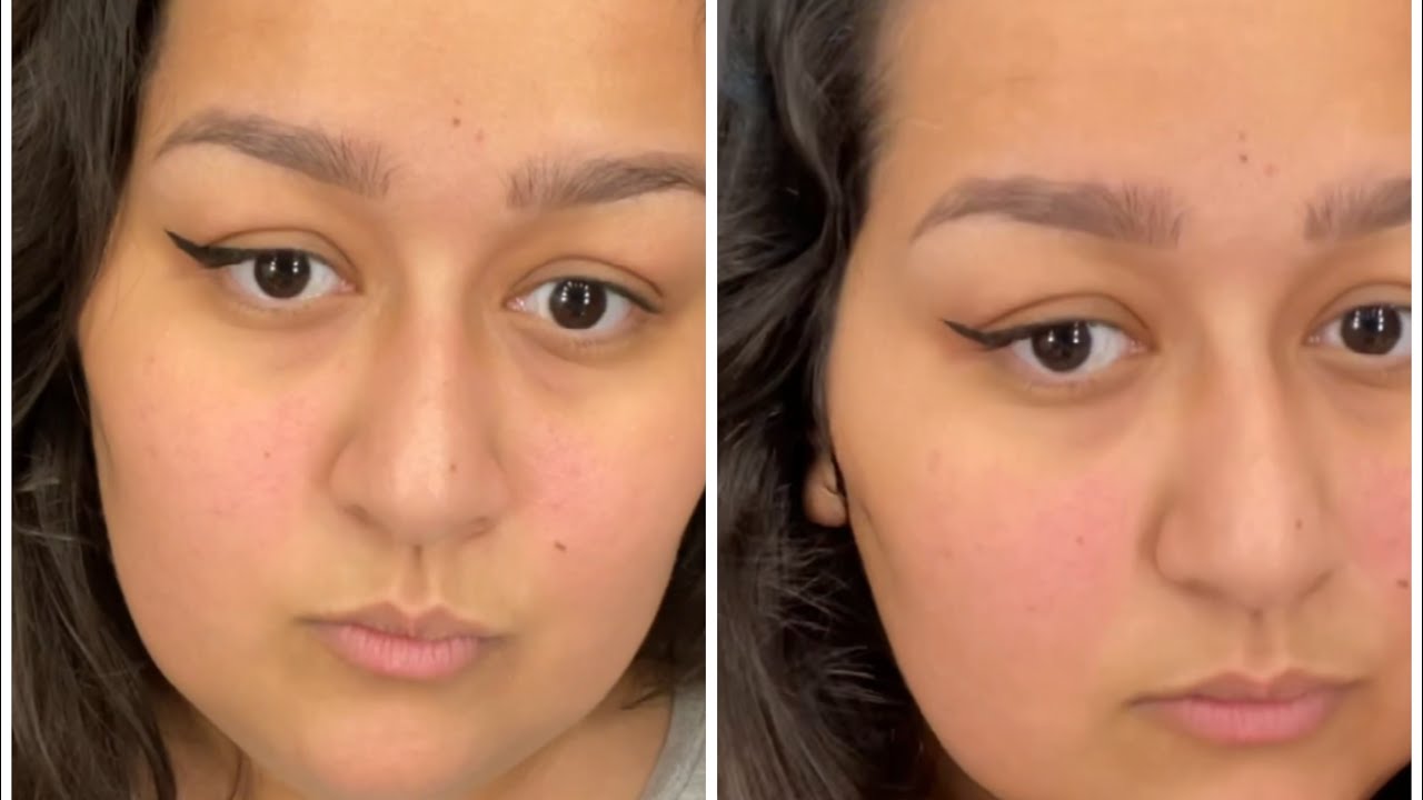 طريقة رسم ايلاينر العيون المبطنة رفيع وعريض بسهولة ووضوح |￼Eyeliner For Hooded ￼￼eyes