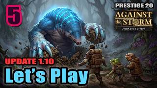 Haunted Forest with a Drainage Mole. Adamantine P20. Against the Storm. City Survival. Full Gameplay