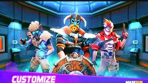 Mask Gun Multiplayer Shooting Game - made in India