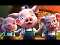 Three Little Pigs | Bedtime Stories for Toddlers &amp; Babies in English 4K