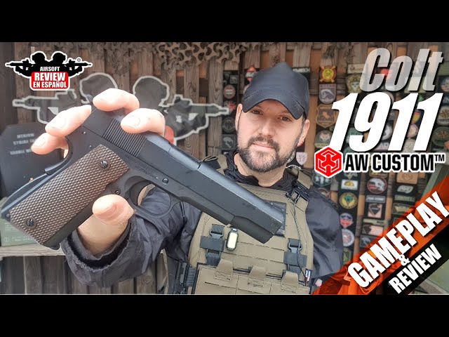 Opiniones de Pistola Fox Resorte Combat Colt 1911 Balines Airsoft . ⭐ 2023