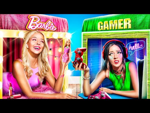 Gizli Odalar!  Barbie Oyuncuya Karşı