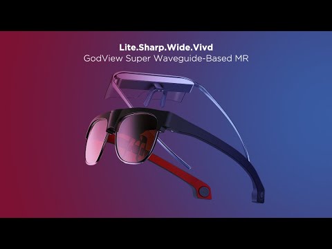 GodView - Lightest 5K AR/MR Smart Glasses For All Devices