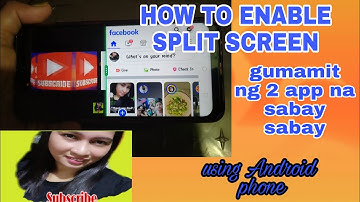 HOW TO USE SPLIT SCREEN  IN OPPO A5s / HOW TO ENABLE SPLIT SCREEN MULTI TASKING/BY: Mafz d vlogger