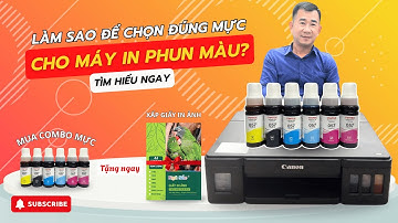 GIỚI THIỆU MỰC IN EPSON, MỰC EPSON, MỰC L8050