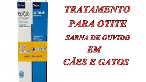 Como usar o Natalene em cães?