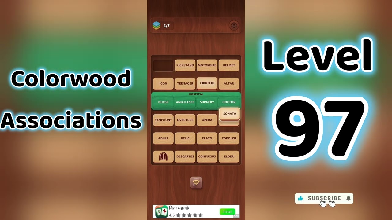 Colorwood Associations Level 97 Answers 🧩✨ | Go Answer