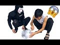 PHD | Thử Thách Lấy Tiền Trong Tảng Băng | Money Ice Challenge