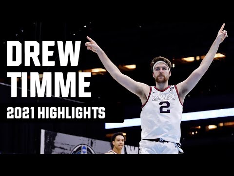 Drew Timme 2021 NCAA tournament highlights