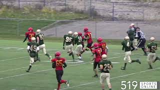 Cole O'Donnell with two MASSIVE returns for KCI in the Tier 2 football final