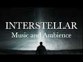 Interstellar | 1 Hour Rain Ambience with Theme