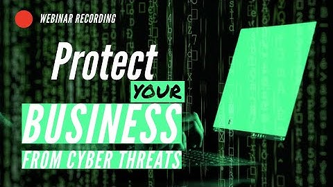 Cybersecurity in ERP: Protecting Your Business from Modern Threats | Webinar with an Expert