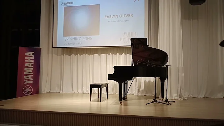 Spinning song (piano) cover by Evelyn Oliver