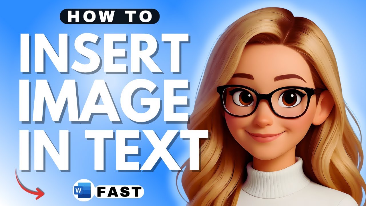 Insert Text Feature How to Insert an Image Inside Text in Microsoft Word - 2025 - YouTube