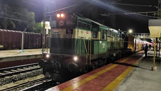 22661/Chennai Egmore Rameswaram Sethu SF Express departing Ramanathapuram || 13500 GOC WDG-3A