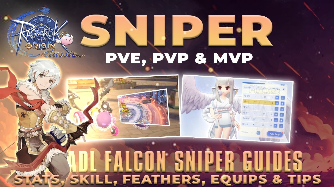 ADL FALCON SNIPER BUILD: Stats, Skills, Feathers, Equips & Tips ...