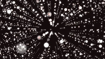 Loop infinite stars background | overlay motion graphics