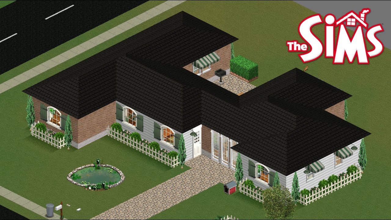 Строительство одного и того же дома в каждой игре Sims: The Sims 1