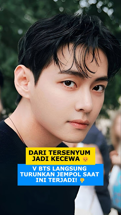 V BTS LANGSUNG TURUNKAN JEMPOL #vbts #armybts