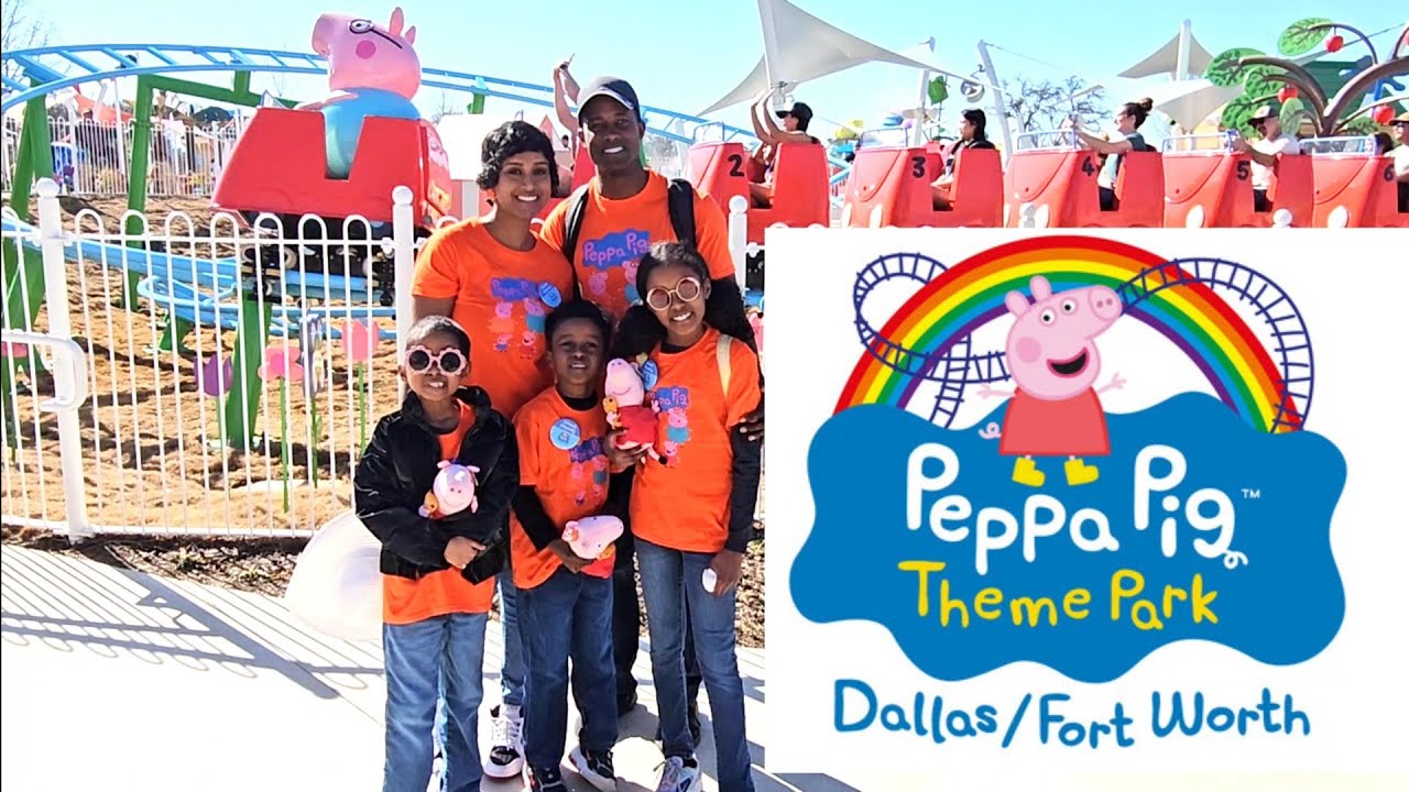 Peppa Pig Theme Park Dallas Fort Worth Texas!! Full Tour!!