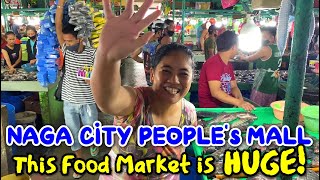 MASSIVE Filipino Food Market in NAGA CITY, Camarines Sur | BIGGEST PALENGKE of the Bicol Philippines