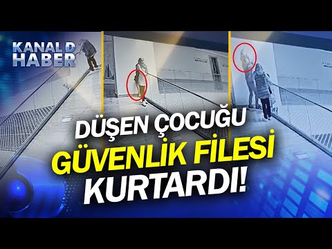 Niğde'de Çocuk Korkuluktan Düştü, Kurtarıcısı Güvenlik Filesi Oldu... #Haber