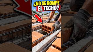 Why do they put HOLLOW bricks in ceilings? 😱 #shorts #construction #engineering