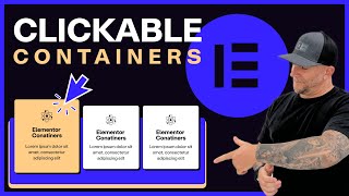 Make Entire Containers Clickable in Elementor  No more plugins needed