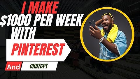 How to Make $1000 with Pinterest and ChatGPT | Step-by-Step Tutorial No Experience Needed!