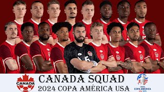 CANADA SQUAD UPDATE 2024 | COPA América USA 2024 Qualifyig | International Friendlies 2024
