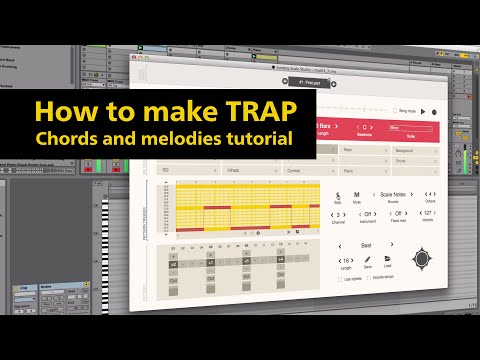 How to make Trap: Chords and melodies tutorial for a dark atmosphere