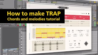 Video thumbnail of "How to make Trap: Chords and melodies tutorial for a dark atmosphere"