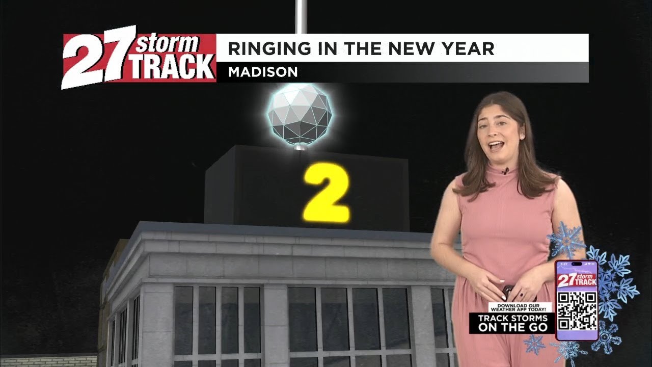 One more snow chance takes us into the new year - YouTube
