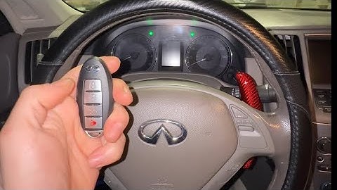 How to program Infiniti G37/Nissan 370Z key using Autel KM100 ￼