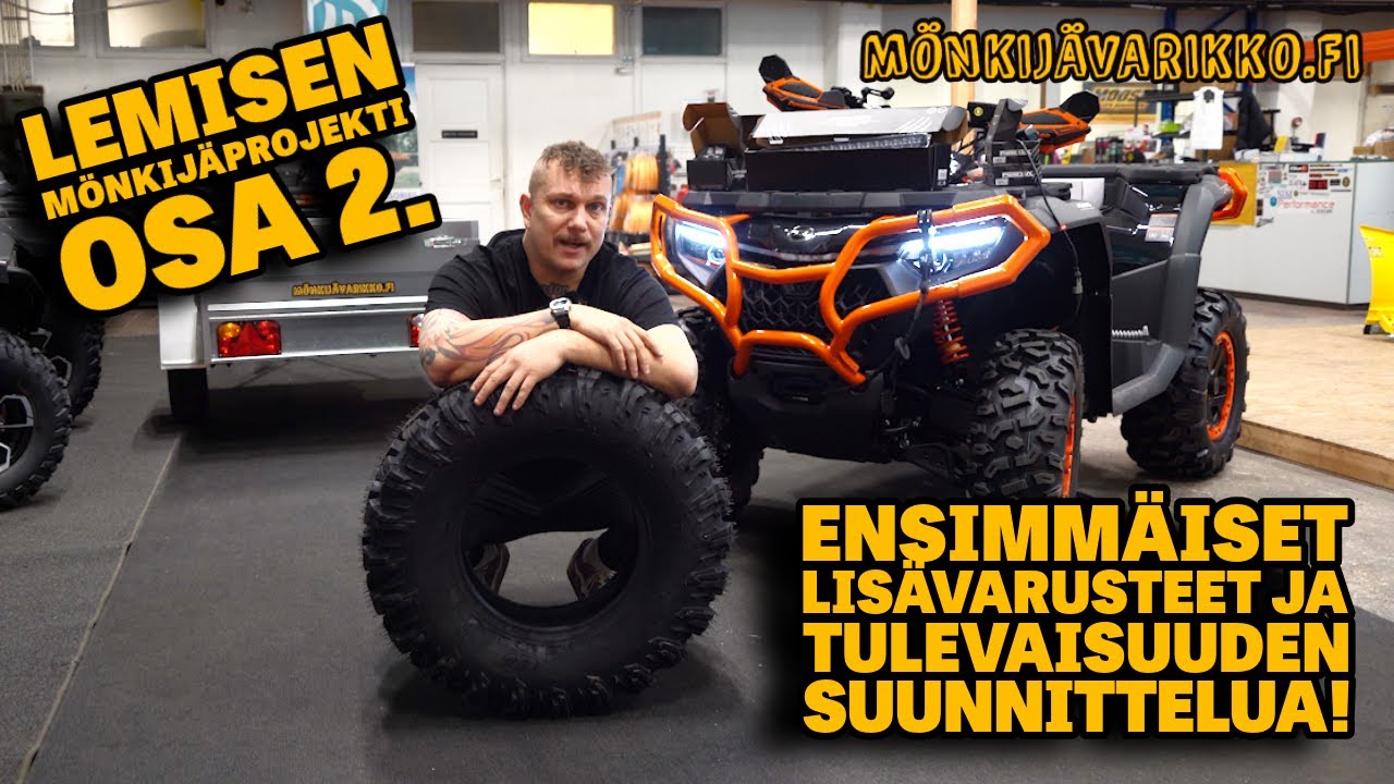 LEMISEN MÖNKIJÄPROJEKTI Osa 2. - Ensimmäiset asennukset ja suunnittelua!