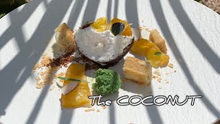 The COCONUT dessert | ⭐️⭐️⭐️ Michelin inspired dessert #thecoconut