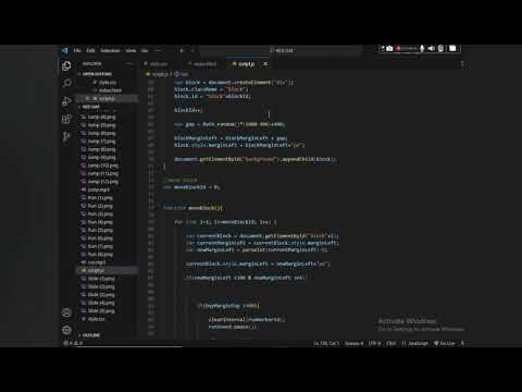 JavaScript 2D Game Development | Selection program | Java Institute | Nimna Melani