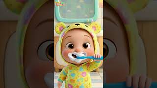 Learn Good Habit: Brush Your Teeth | Nursery Rhymes and Kids Songs | Happy Bobo #shorts #rhymes