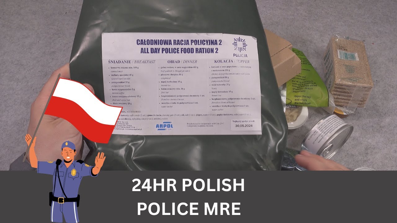 Polish Rations Polish Arpol Police All Day Food Ration 2 (Całodniowa Racja Policyjna 2 ...