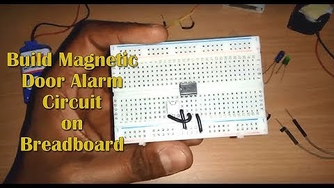 How to Build a Magnetic Door Alarm Circuit using Hall Sensor