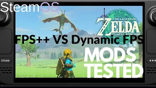 Tears of The Kingdom | FPS++ VS Dynamic FPS | Steam Deck | YUZU-EA