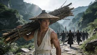 功夫電影！挑柴小子竟是隱藏的功夫高手，一人秒殺100頂尖侍衛！ 💥 #中国电视剧 #KungFu #Martial #功夫