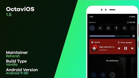 Octavi OS v1.5 Android 11 Review on Mi A1