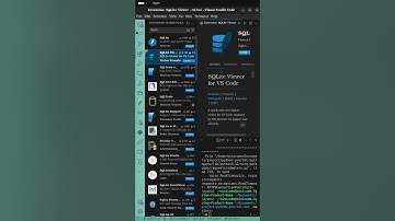 VS Code SQLite Viewer Install in 1 Minute! 🚀 | Python, SQL, SQLite3